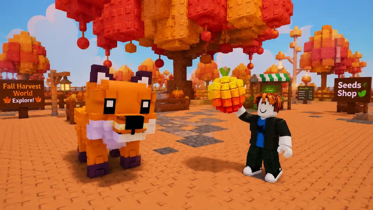 Nuevo mundo Fall Harvest en Grow a Garden 2