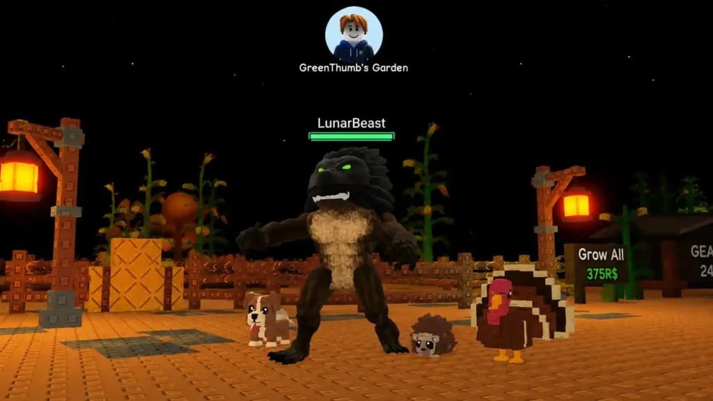 Werewolf en Grow a Garden 2